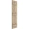Ekena Millwork Rustic Two Board Joined Board-n-Batten Riverwood Faux Wood Shutters, 11W x 68H, PR SHUBJS11X68RWPR - alternate 16